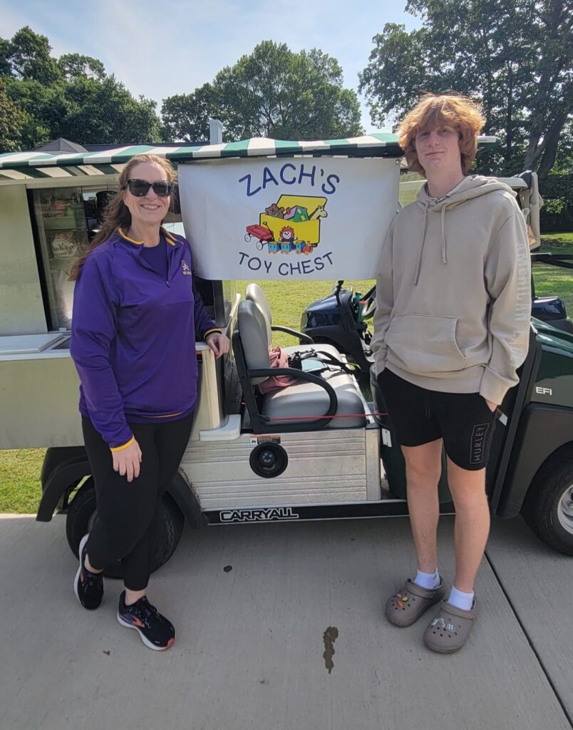 Holly and Zach Schwab - Zach's Toy Chest 2023 Golf Classic